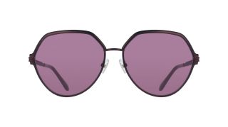 Gafas de sol Salvatore Ferragamo SF325S Granate Cuadrada - 2