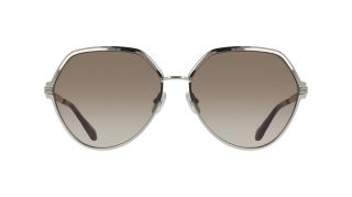 Gafas de sol Salvatore Ferragamo SF325S Dorados Cuadrada - 2