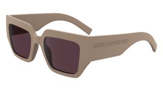 Ulleres de sol Karl Lagerfeld KL6166S Beige Rectangular - 1