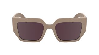 Ulleres de sol Karl Lagerfeld KL6166S Beige Rectangular - 2