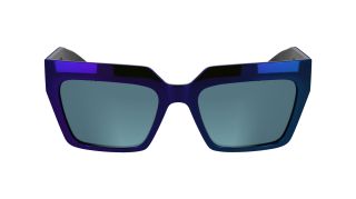 Ulleres de sol Karl Lagerfeld KL6181S Blau Rectangular - 2