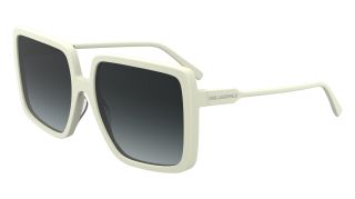 Gafas de sol Karl Lagerfeld KL6187S Blanco Rectangular