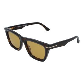 Ulleres de sol Tom Ford FT1207 LELIO Marró Quadrada - 1