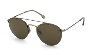 Gafas de sol Lozza SL2433 GUBBIO 3 Dorados Redonda