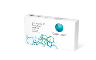 Lentilles Biomedics Biomedics 55 Evolution esfèriques 6 unitats - 2