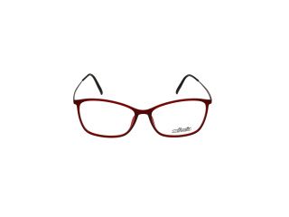 Gafas graduadas Silhouette 1598/75 Rojo Rectangular - 2