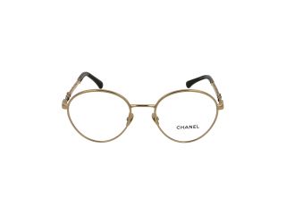 Gafas graduadas Chanel 0CH2211QH Dorados Ovalada - 2