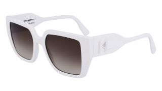 Gafas de sol Karl Lagerfeld KL6098S Blanco Cuadrada - 1
