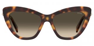 Gafas de sol Moschino MOS122/S Marrón Mariposa - 2