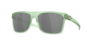 Gafas de sol Oakley 0OO9100 LEFFINGWELL Verde Rectangular - 1