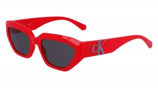 Gafas de sol Calvin Klein Jeans CKJ23652S Rojo Rectangular - 1