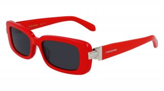 Gafas de sol Salvatore Ferragamo SF1105S Rojo Rectangular - 1