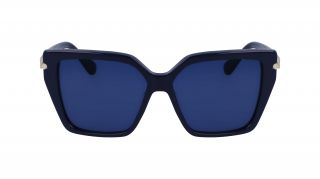 Gafas de sol Salvatore Ferragamo SF1106S Azul Rectangular - 2
