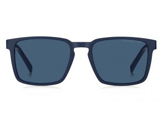 Gafas de sol Tommy Hilfiger TH 2088/S Azul Cuadrada - 2